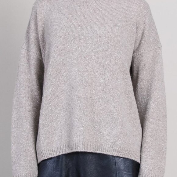 Evam Eva Luxurious Cashmere Sweater size 1 Mocha - Picture 2 of 5